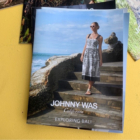 JOHNNY WAS catalog collection 2021-2023 12 magazines paper reading fashion OS - Picture 9 of 16